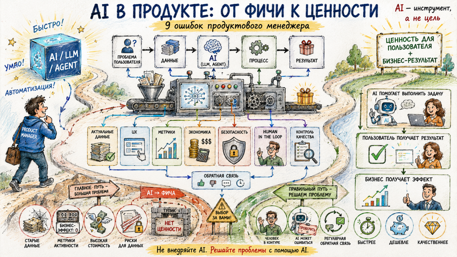 9 ошибок продуктового менеджера